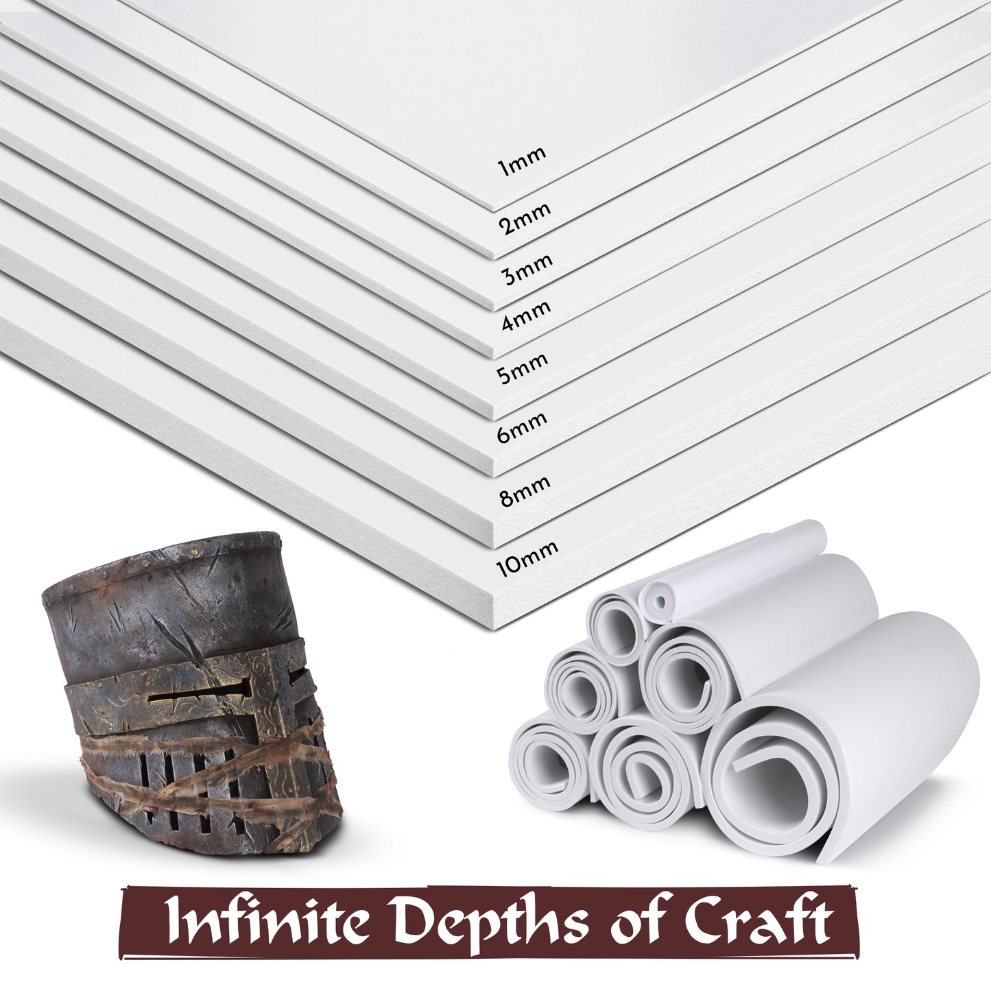 High Density EVA Foam | 35″x 59″ Rolled Sheet