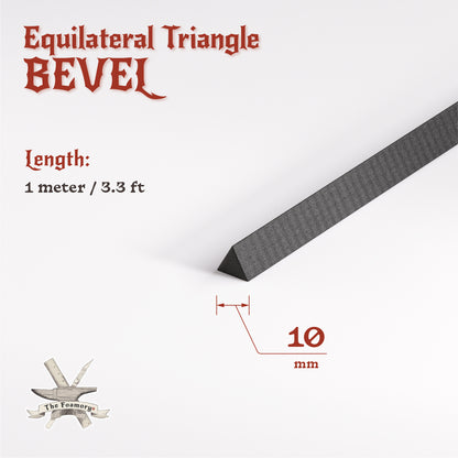 High Density EVA Foam Dowels/Bevels | 1 to 3 Meter(s) Options | Multiple Shapes | Multiple Diameters 5-40mm