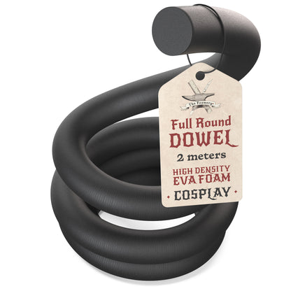 High Density EVA Foam Dowels/Bevels | 1 to 3 Meter(s) Options | Multiple Shapes | Multiple Diameters 5-40mm