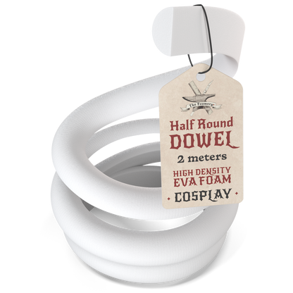 High Density EVA Foam Dowels/Bevels | 1 to 3 Meter(s) Options | Multiple Shapes | Multiple Diameters 5-40mm