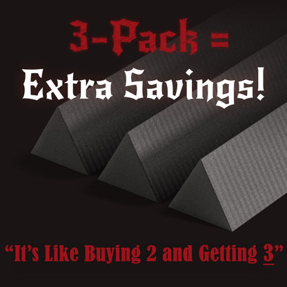 High Density EVA Foam Dowels/Bevels | 1 to 3 Meter(s) Options | Multiple Shapes | Multiple Diameters 5-40mm