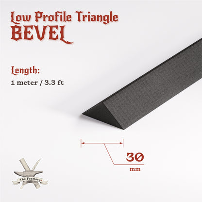 High Density EVA Foam Dowels/Bevels | 1 to 3 Meter(s) Options | Multiple Shapes | Multiple Diameters 5-40mm