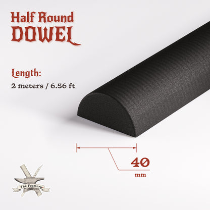 High Density EVA Foam Dowels/Bevels | 1 to 3 Meter(s) Options | Multiple Shapes | Multiple Diameters 5-40mm