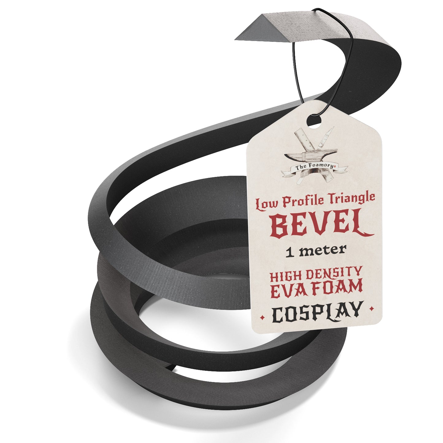 High Density EVA Foam Dowels/Bevels | 1 to 3 Meter(s) Options | Multiple Shapes | Multiple Diameters 5-40mm